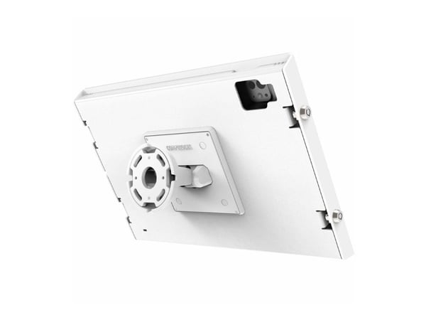 Compulocks iPad Air M2 & M3 13" Apex Enclosure Tilting Wall Mount - White - Innhegning - synlige foran/bak kamera og sensorer - for nettbrett - lås...