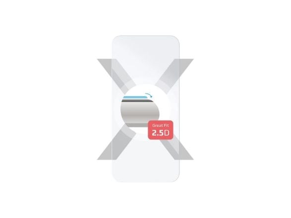 Fast fast skjermbeskytter | Apple | iPhone 16 | Herdet glass | Klar | 2,5D