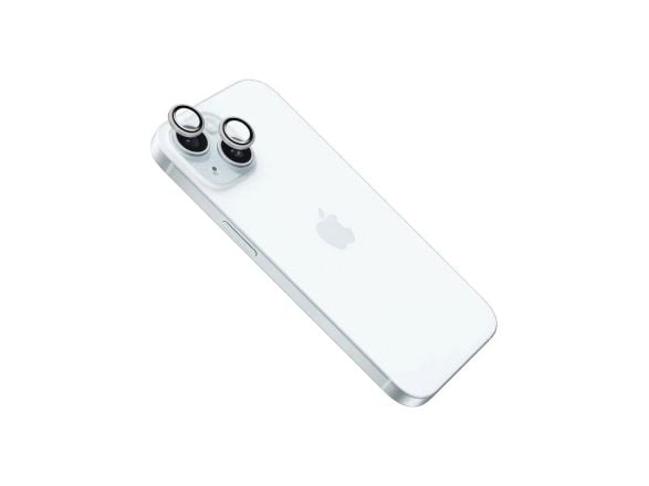 FIXED - Linsebeskytter for mobiltelefon - sølv - for Apple iPhone 16, 16 Plus