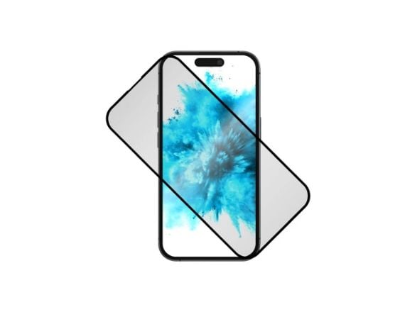 Fast Privacy Full Cover | Apple iPhone 16 Plus | Härdat glas | Svart | Skärmskydd