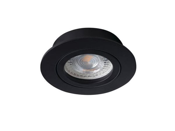 Kanlux Dalla 22432 infälld spotlampa, 1x50W GX5.3, svart