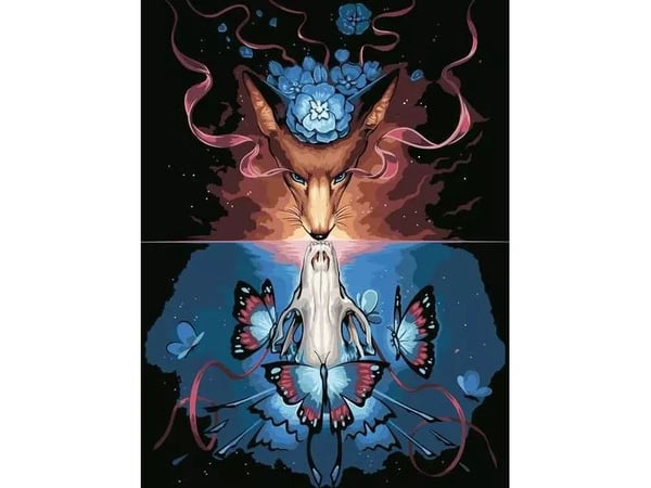 Ravensburger 23647, Malinger inkludert, Gutt/Jente, Fargelegg etter tall