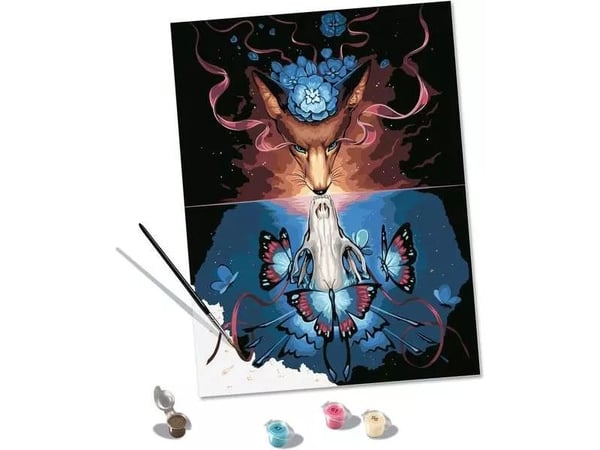 Ravensburger 23647, Malinger inkludert, Gutt/Jente, Fargelegg etter tall