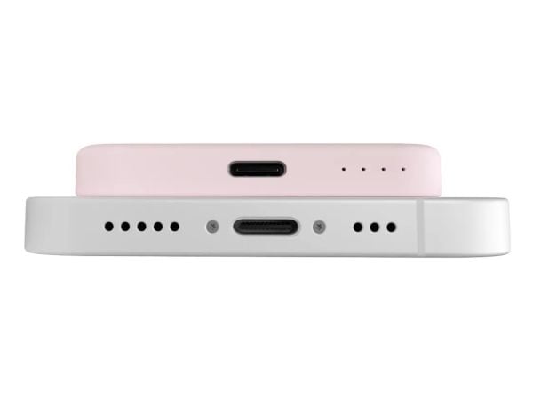 PURO PUFCBB40P2MAGROSE, 4000 mAh, Lithium Polymer (LiPo), Trådløs lading, 5 W, Rosa