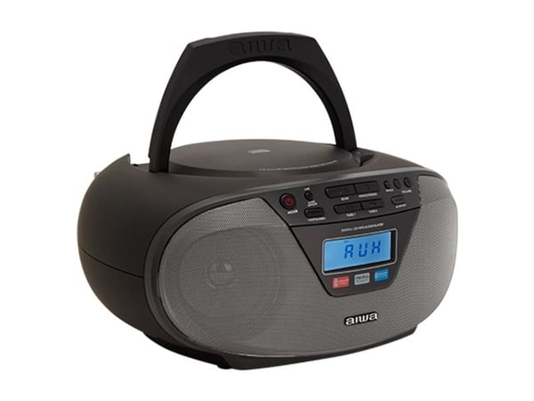 Aiwa BBTU-400BK, Analog och digital, FM, Spelare, CD, CD-R, CD-RW, Topp, 6 W
