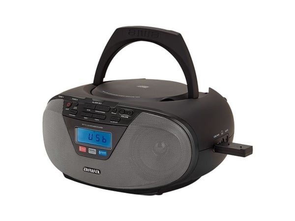 Aiwa BBTU-400BK, Analog och digital, FM, Spelare, CD, CD-R, CD-RW, Topp, 6 W