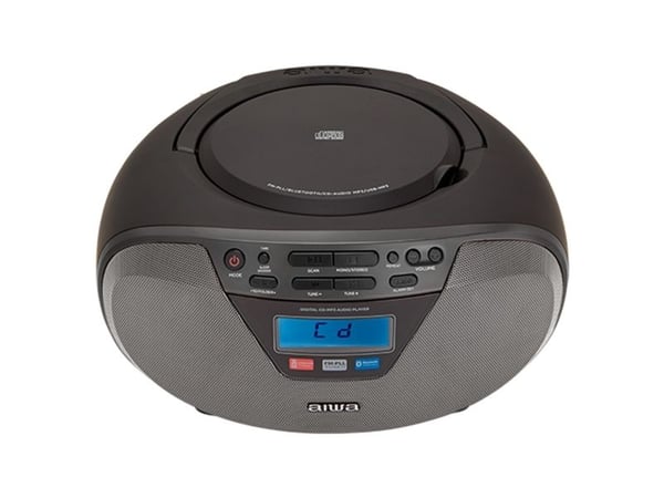 Aiwa BBTU-400BK, Analog och digital, FM, Spelare, CD, CD-R, CD-RW, Topp, 6 W