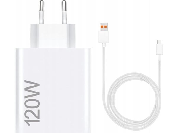 Xiaomi - Strømadapter - 120 watt - 6 A (USB) - på kabel: USB-C