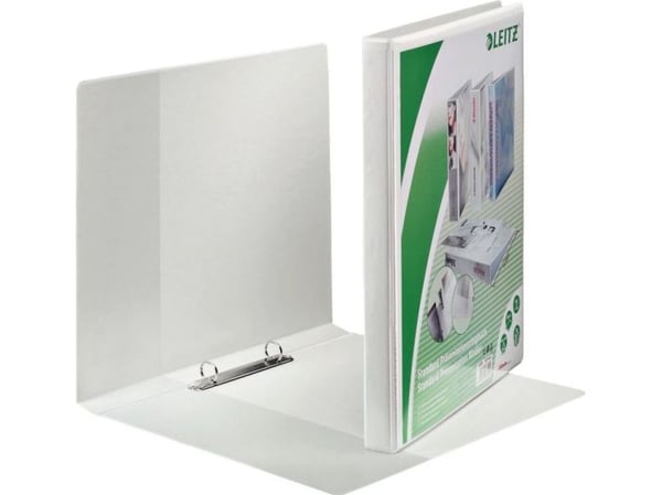 Leitz Standard - Ringperm for presentasjoner - bokryggbredde: 30 mm - for A4 Maxi - kapasitet: 100 ark - hvit