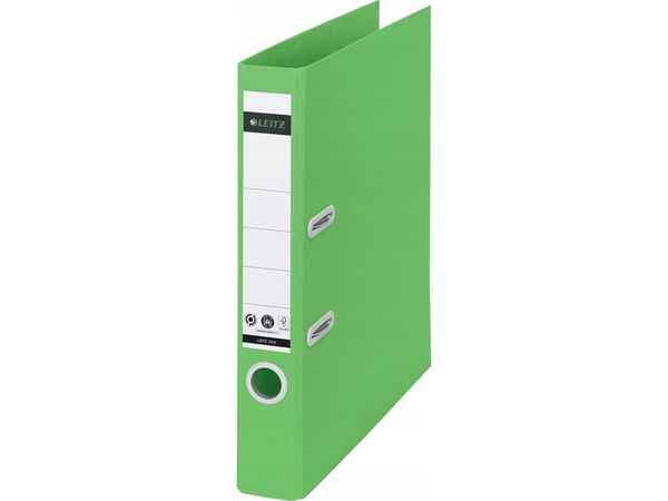 Leitz 180° Recycle - Hevarmbuefil - bokryggbredde: 55 mm - for A4 (210 x 297 mm) - kapasitet: 350 ark - grønn