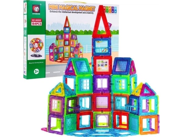1DEA.me pedagogiske store magnetiske klosser plater