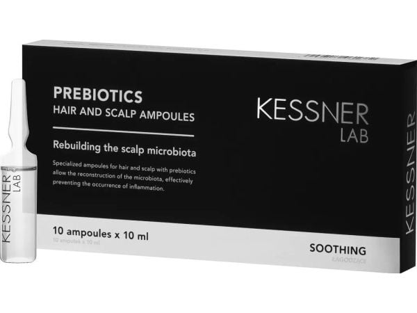 KESSNER LAB prebiotiske ampuller for glødende hud og hår 10 x 10 ml
