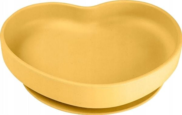 Canpol babies silikon i lekske med feste, 6 m+, HEART, 80/309_yel