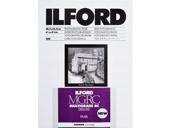 Ilford MG RC DL 44M fotopapirark 10,5x14,8
