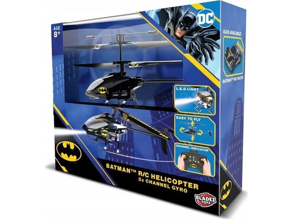 BLADEZ Batman RC skruehelikopter med gyro, 22 cm
