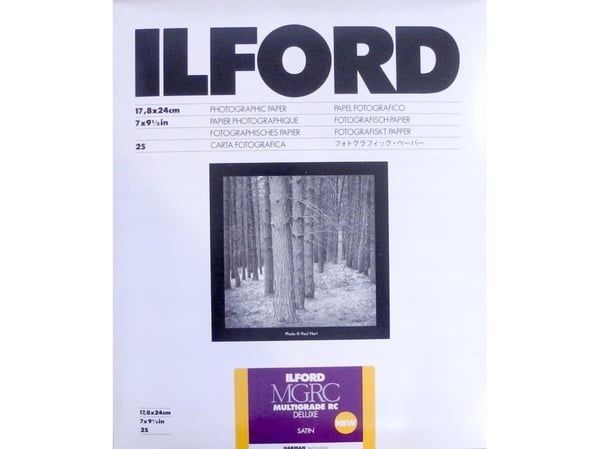 1x Ilford MG RC DL 25M 18x24 fotopappersark