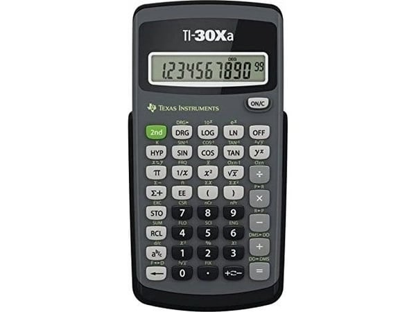 Texas Instruments TI-30Xa - Vitenskapelig kalkulator - 10 sifre - batteri