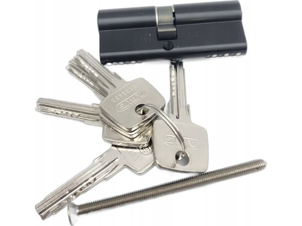 ABUS dør-sylinder D6XBK 35/40 sort