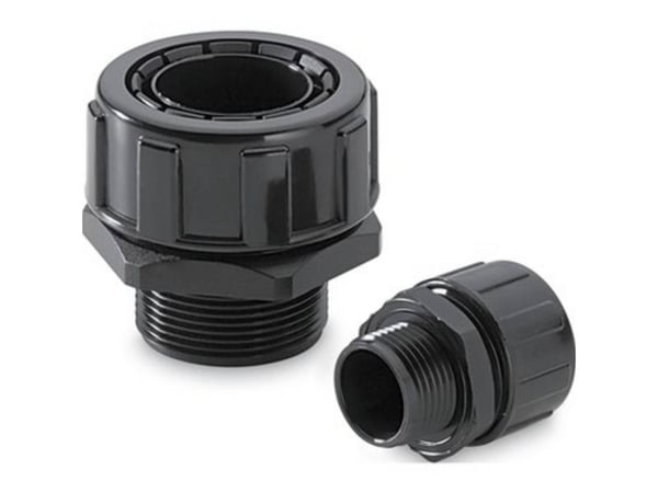 Lapp SILVYN 55502445, Suojaputken runko, Musta, Muovi, Metrinen, M25x1.5, IP65, IP67