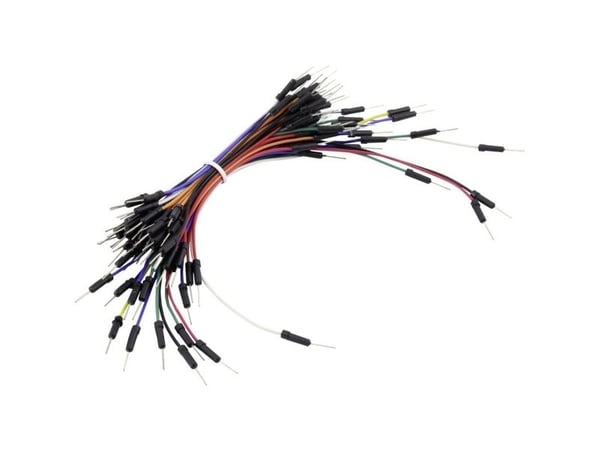 TRU COMPONENTS 98001c421 kryssledningsett flerfarget, totalt antall poler 1 (75 deler)