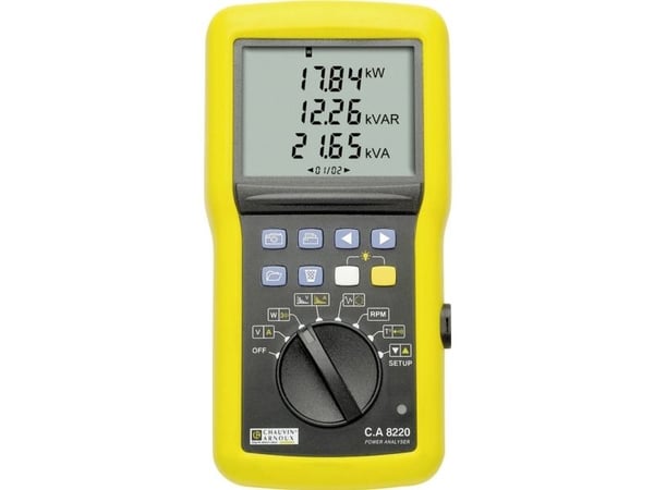 Chauvin Arnoux CA 8220 LCD, akku, Nikkelimetallihydrid (NiMH), 270 mm, 250 mm, 180 mm