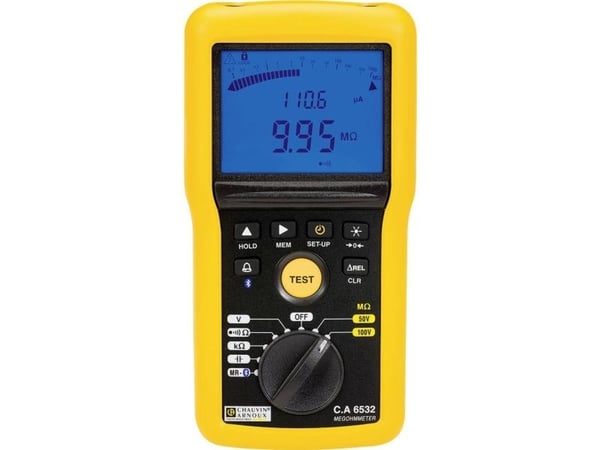 Chauvin Arnoux C.A 6532 Isolationsmåler 50 V, 100 V 20 GΩ