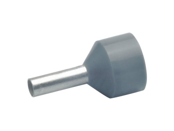 Klauke 43410 Kabelsko 4 mm² Delvist isoleret Grå 100 stk 100 stk