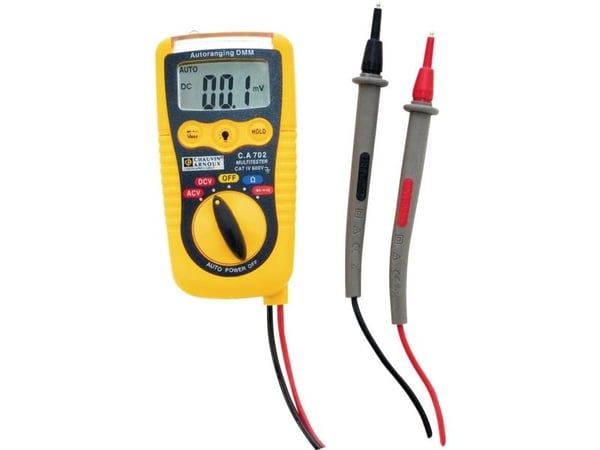 Chauvin Arnoux P01191739Z Hand-multimeter digital CAT IV 600 V, CAT III 1000 V
