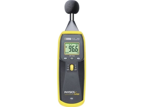 Chauvin Arnoux C.A 832 Lydniveau-måleapparat 37 - 130 dB 31,5 Hz - 8000 Hz