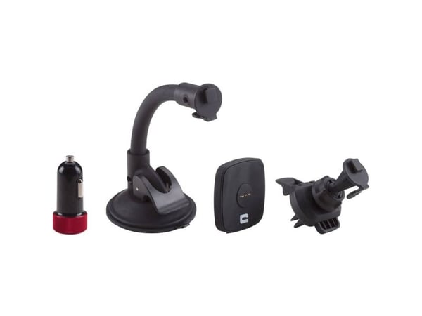 Crosscall X-Car ventilasjonsgitter (sugekoppholder) bilholder for mobil, roterbar 360°