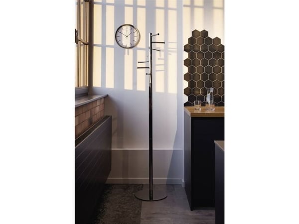 Coat stand, caurus chrome