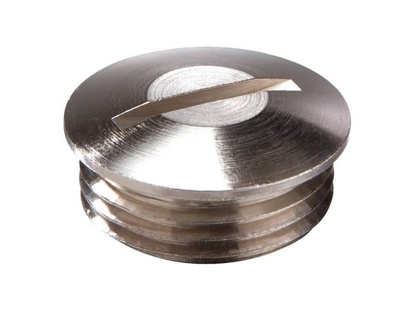 Wiska EMVS 16 Blanking plug slagtålig M16 Metal Nature 100 st