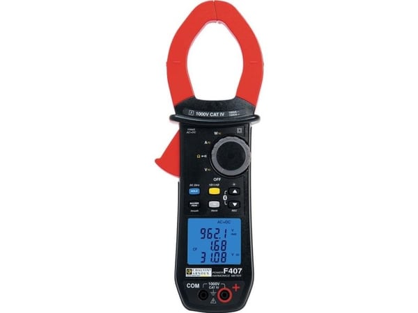 Chauvin Arnoux P01120947 Digital strømtang datalogger CAT IV 1000 V display (counts): 10000