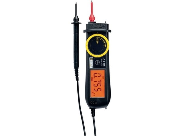 Chauvin Arnoux C.A 755 Monimittari CAT III 600 V LCD-näyttö