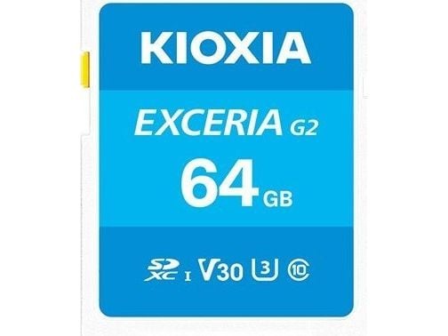 Kioxia LNEX2L064GG4, 64 GB, MicroSDXC, klasse 10, UHS-I, 100 MB/s, 50 MB/s
