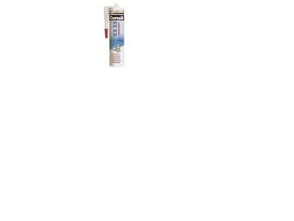 Ceresit sanitærsilikon MicroProtect CS 25 bahama uten glas 300 ml