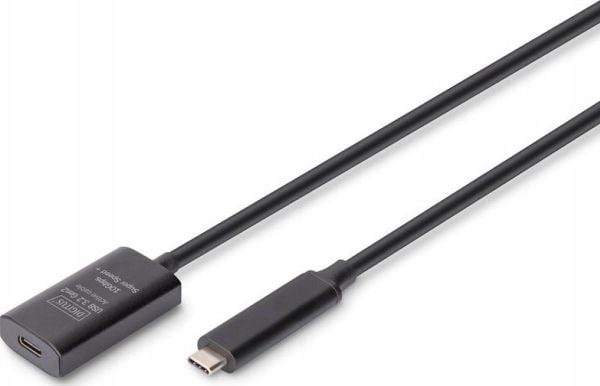 DIGITUS Active USB-C förlängningskabel 5m