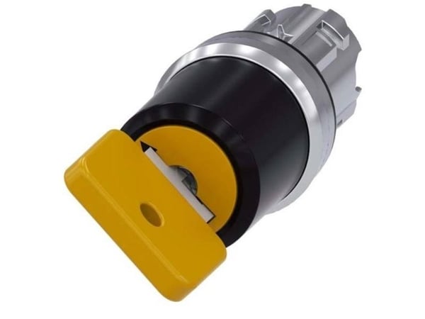 Siemens 3SU10504JF210AA0 nyckelkontakt 1 x 90° IP66, IP67, IP69/IP69K