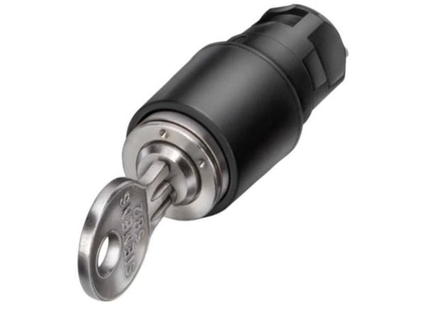 Siemens 3SB20004MA01 3SB2000-4MA01 Schlüsselschalter 1 x 50 ° IP65 1 St., 37 g, 60 mm, 17 mm, 17 mm