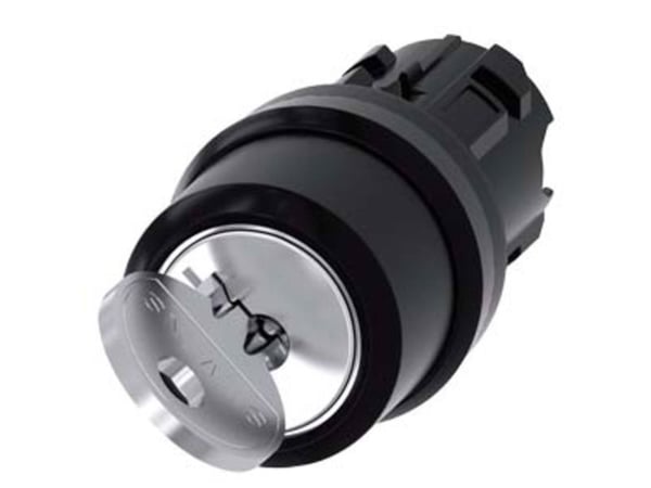 Siemens 3SU10004DF110AA0 3SU1000-4DF11-0AA0 nyckelbrytare 1 x 90° IP66, IP67, IP69/IP69K 1 st