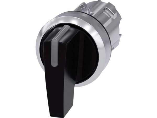 Siemens 3SU10522CL100AA0 3SU1052-2CL10-0AA0 vridkontakt spärranordning svart 2 x 45° 1 st