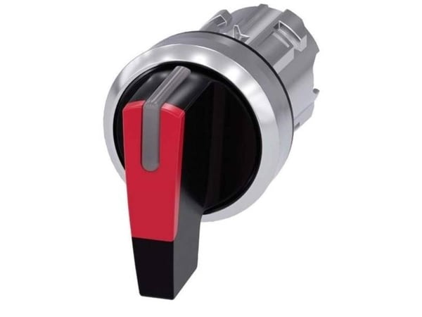 Siemens 3SU1052-2CN20-0AA0 vipukytkin, 22 mm, pyöreä, punainen, IP67, IP69K, 2,23 cm, 47 mm, 103 mm, 43 mm, 55 g
