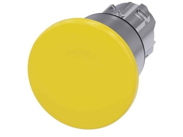 Siemens tryckknapp 3SU10501BA300AA0 3SU1050-1BA30-0AA0 (Ø x H) 40 mm x 40 mm IP66, IP67, IP69/IP69K, 1 st