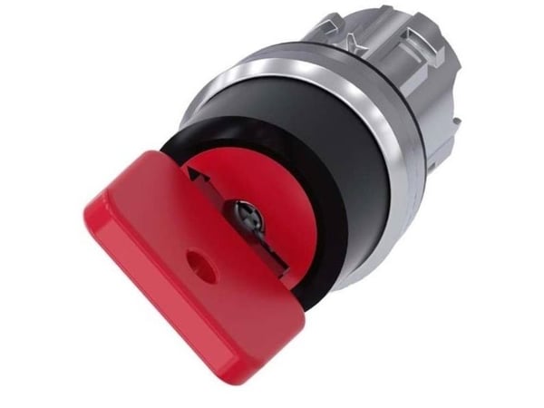 Siemens 3SU1050-4FF11-0AA0 nyckelbrytare, 1 x 90°, IP66/67/69/IP69K