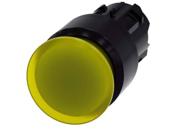 Siemens 3SU1001-1AA30-0AA0 Tryckknapp (Ø x H) 30 mm x 30 mm IP66, IP67, IP69/IP69K 1 st