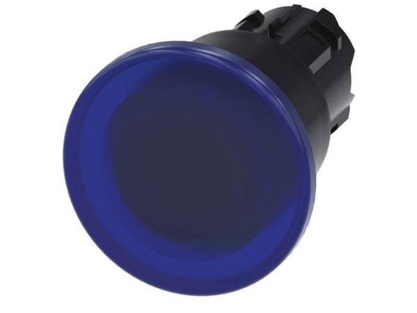Siemens 3SU10011BA500AA0 3SU1001-1BA50-0AA0 Painike (Ø x K) 40 mm x 40 mm IP66, IP67, IP69/IP69K 1 kpl