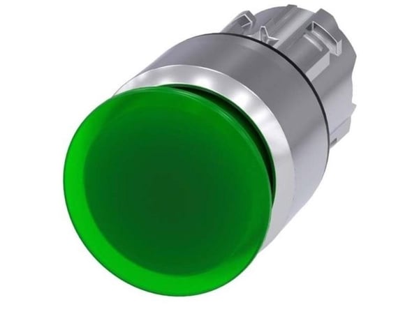 Siemens 3SU10511AA400AA0 tryckknapp (Ø x H) 30 mm x 30 mm IP66, IP67, IP69/IP69K
