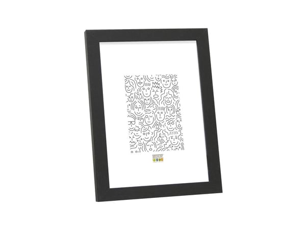 Deknudt S44CF2, Enkel bilderamme, Glass, MDF, Sort, Bord, Vegg, 30 x 40 cm, Rektangulær Deknudt S44CF2, Enkel bilderamme, Glass, MDF, Sort, Bord, Vegg, 30 x 40 cm, Rektangulær