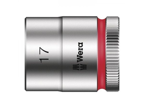 Wera 8790 HMB, Uttag, 3/8", Metrisk, 1 huvuden, 17 mm, Kromvanadinstål