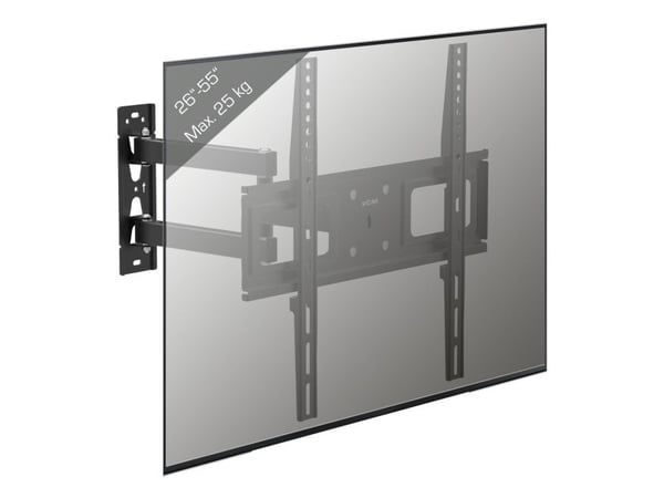 VCM Morgenthaler B-SN 400, 66 cm (26"), 139,7 cm (55"), 100 x 100 mm, 400 x 400 mm, Stål, Svart